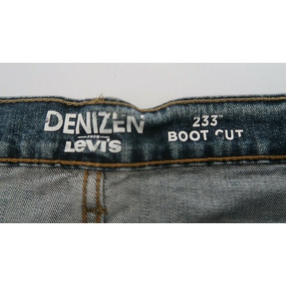 Levis Denizen 233 Jeans Mens Boot Cut 